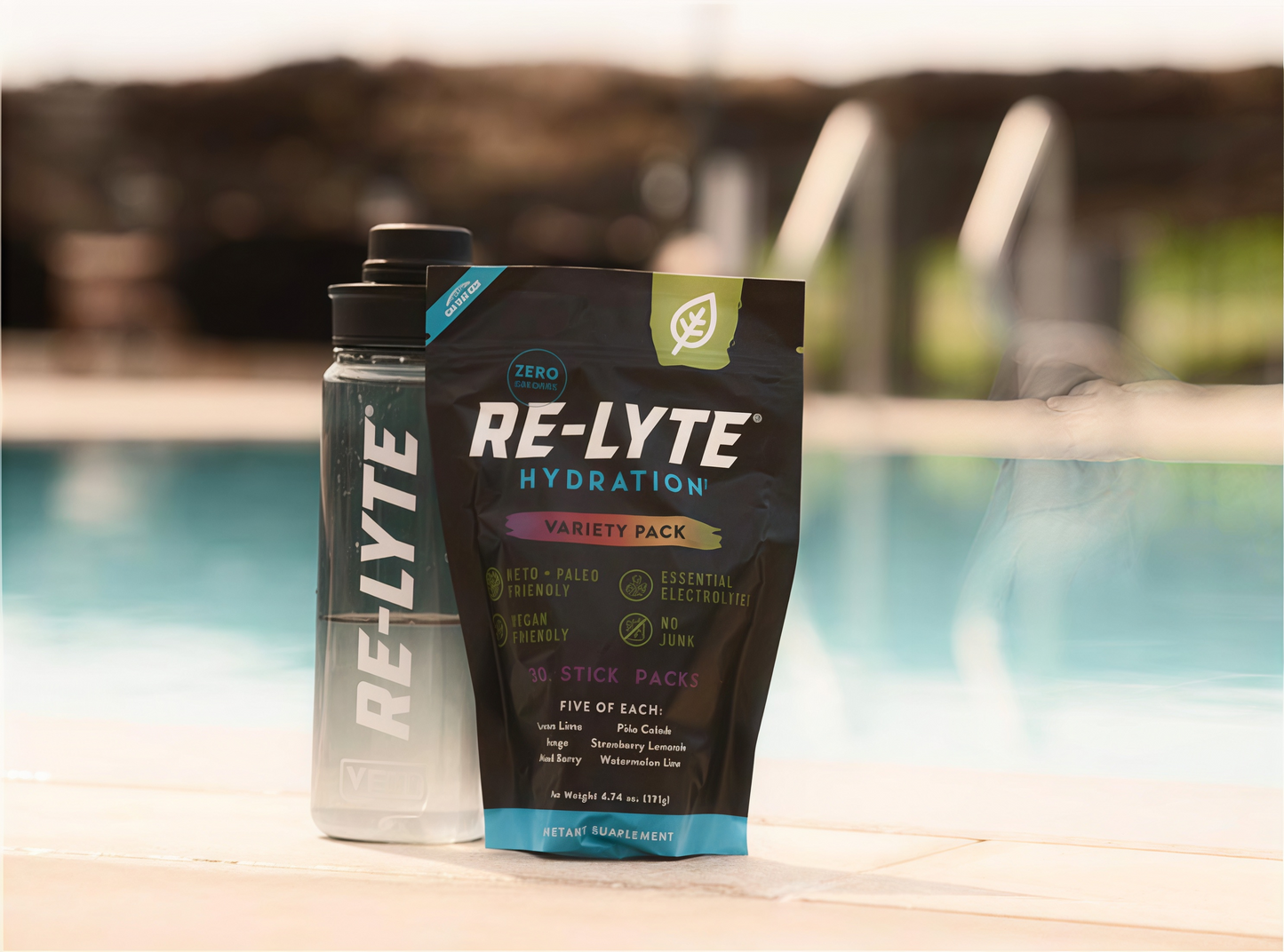 Re-Lyte Hydration Electrolyte Powder 30 Count Stick Packs