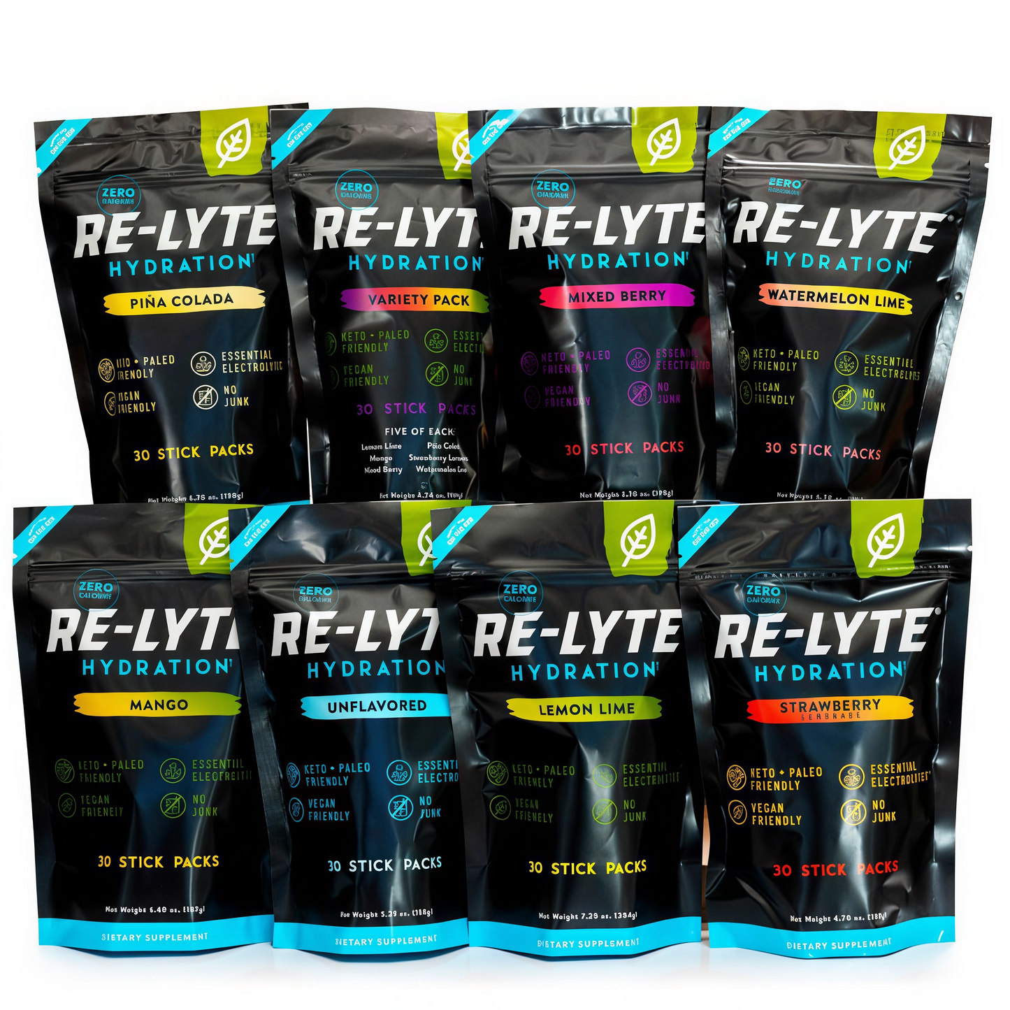 Re-Lyte Hydration Electrolyte Powder 30 Count Stick Packs